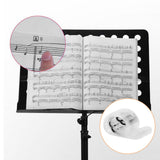 Maxbell Sheet Music Band Clips Easy Reading Clear for Playing or Practicing Composer