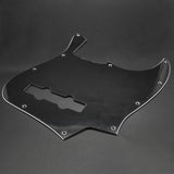 Maxbell Bass Style Pickguard Replacement Part for Bass Guitar Instruments Accs