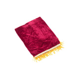 Maxbell Piano Keyboard Cover 61 Keys Washable Portable Storage Case Velvet Folding red