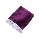 Maxbell Piano Keyboard Cover 61 Keys Washable Portable Storage Case Velvet Folding purple