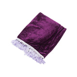 Maxbell Piano Keyboard Cover 61 Keys Washable Portable Storage Case Velvet Folding purple