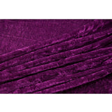 Maxbell Piano Keyboard Cover 61 Keys Washable Portable Storage Case Velvet Folding purple