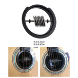 Maxbell Portable Acoustic Guitar Sound Hole Cover Performing for Guitar Replacement 8.3cm