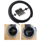 Maxbell Portable Acoustic Guitar Sound Hole Cover Performing for Guitar Replacement 8.3cm