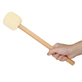 Maxbell Percussion Sticks Musical Instrument Accessories for Lotus Drums Beginners white