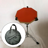 Maxbell Dumb Drum Pad Bag Compact Lightweight Waterproof for Percussion Accessories