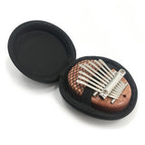 Maxbell 8 Keys Kalimba Case Pouch Mini Marimba Musical Cover Shockproof Waterproof