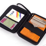 Maxbell 17 Keys/21 Keys Kalimba Case Carrier Marimba Music Portable with Lanyard 21 keys