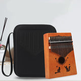 Maxbell 17 Keys/21 Keys Kalimba Case Carrier Marimba Music Portable with Lanyard 21 keys