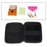 Maxbell 17 Keys/21 Keys Kalimba Case Carrier Marimba Music Portable with Lanyard 21 keys