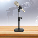 Maxbell Desktop Mic Stand Practical Durable Sturdy Universal for Lectures Phone