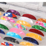 Maxbell Guitar Pick Case Musical Instrument Small Item Organizer for Collectible Black