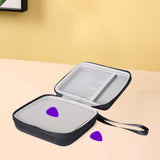 Maxbell Guitar Pick Case Musical Instrument Small Item Organizer for Collectible Black