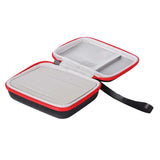 Maxbell Guitar Pick Case Musical Instrument Small Item Organizer for Collectible Red