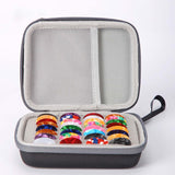 Maxbell Guitar Pick Case Musical Instrument Small Item Organizer for Collectible Gray