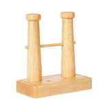Maxbell Portable Wooden Guitar Hanger Wall Mount Punch Free for Bass Ukulele Studio