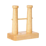 Maxbell Portable Wooden Guitar Hanger Wall Mount Punch Free for Bass Ukulele Studio