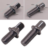 Maxbell 10x Drum Tension Rods Durable Metal Strong for Snare Drum Accessory DIY M6X10mm