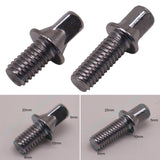 Maxbell 10x Drum Tension Rods Durable Metal Strong for Snare Drum Accessory DIY M6X10mm