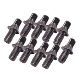 Maxbell 10x Drum Tension Rods Durable Metal Strong for Snare Drum Accessory DIY M6X10mm