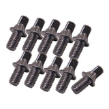 Maxbell 10x Drum Tension Rods Durable Metal Strong for Snare Drum Accessory DIY M6X10mm