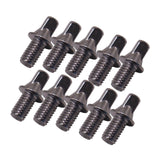 Maxbell 10x Drum Tension Rods Durable Metal Strong for Snare Drum Accessory DIY M6X10mm