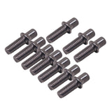 Maxbell 10x Drum Tension Rods Durable Metal Strong for Snare Drum Accessory DIY M6X15mm