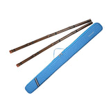Maxbell Flute Carry Case Water Resistance Professional for Indian Flute Wooden Flute 90cm Blue