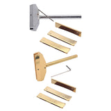 Maxbell Electric Guitar Repair Tool with Press Caul Inserts for Electric Guitar Argent