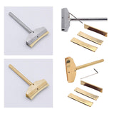 Maxbell Electric Guitar Repair Tool with Press Caul Inserts for Electric Guitar Argent