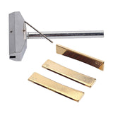Maxbell Electric Guitar Repair Tool with Press Caul Inserts for Electric Guitar Argent