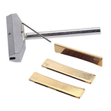 Maxbell Electric Guitar Repair Tool with Press Caul Inserts for Electric Guitar Argent