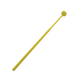Maxbell 2 Pieces Plastic Drum Percussion Sticks 30cm for Woodblock Kids Energy Chime Yellow