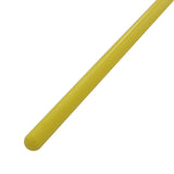 Maxbell 2 Pieces Plastic Drum Percussion Sticks 30cm for Woodblock Kids Energy Chime Yellow