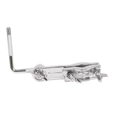 Maxbell Cowbell Mounting Bracket Durable Percussion Cowbell Stand for Drummer Gifts