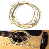 Maxbell 6x Professional Acoustic Guitar Strings Replacement Parts for Folk Guitar