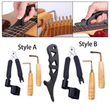 Maxbell Guitar Maintenance Kits Guitar Wrench Ergonomic for Acoustic Guitar Banjos Style A