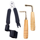 Maxbell Guitar Maintenance Kits Guitar Wrench Ergonomic for Acoustic Guitar Banjos Style A