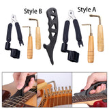 Maxbell Guitar Maintenance Kits Guitar Wrench Ergonomic for Acoustic Guitar Banjos Style A