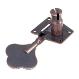 Maxbell 4 Pieces Opened Electric Bass Tuning Pegs for Ukulele Electric Guitar 4R Red Bronze