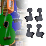 Maxbell 4x Sealed Guitar Tuner Pegs Sturdy for Ukulele Electric Guitar Folk Guitars