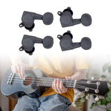 Maxbell 4x Sealed Guitar Tuner Pegs Sturdy for Ukulele Electric Guitar Folk Guitars