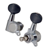 Maxbell 2R2L Ukulele Tuning Pegs 4 String Tuning Pegs for 4 String Guitar Instrument