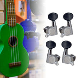 Maxbell 2R2L Ukulele Tuning Pegs 4 String Tuning Pegs for 4 String Guitar Instrument