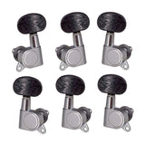 Maxbell 6x Guitar Tuning Pegs DIY Guitar Tuning Peg Button for Acoustic Guitars Accs