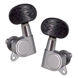 Maxbell 6x Guitar Tuning Pegs DIY Guitar Tuning Peg Button for Acoustic Guitars Accs