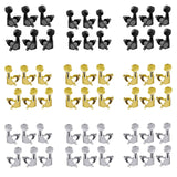 Maxbell 6x Guitar Tuning Pegs Sealed String Pegs for Classic Guitars Electric Guitar Aureate 3L3R