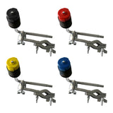 Maxbell Mount Cymbal Clip Percussion Tool Durable Drum Extension Clamps for Beginner black
