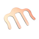 Maxbell Piano Sheet Clip Portable Alloy Page Holder for Pianos Book Cookbook Reading Bronze