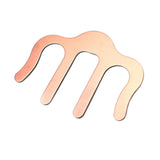 Maxbell Piano Sheet Clip Portable Alloy Page Holder for Pianos Book Cookbook Reading Bronze